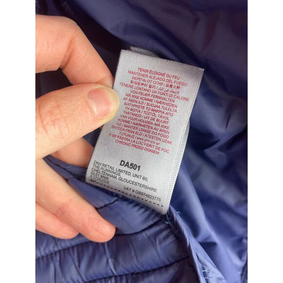 Superdry Power Fade Jacket Pink Purple Ombre Fur Lined Hood Size US 2 Ski Coat - Picture 14 of 15